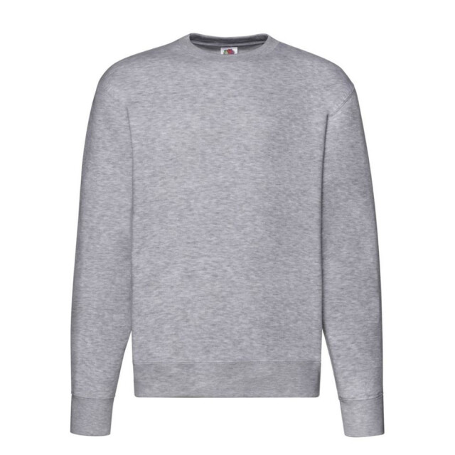Fruit of the Loom Heren premium heather inzet sweatshirt UTLT1716_grey large