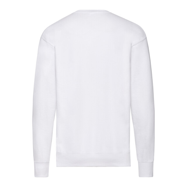 Fruit of the Loom Uniseks lichtgewicht sweatshirt met inzet voor volwassenen UTLT1718_white large