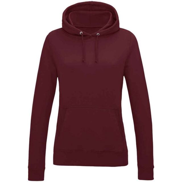 Awdis Dames college hoodie UTLT1699_burgundy large
