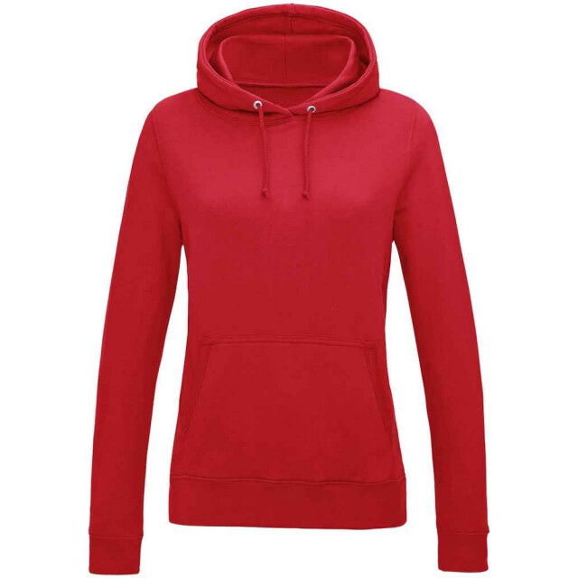 Awdis Dames college hoodie UTLT1699_firered large