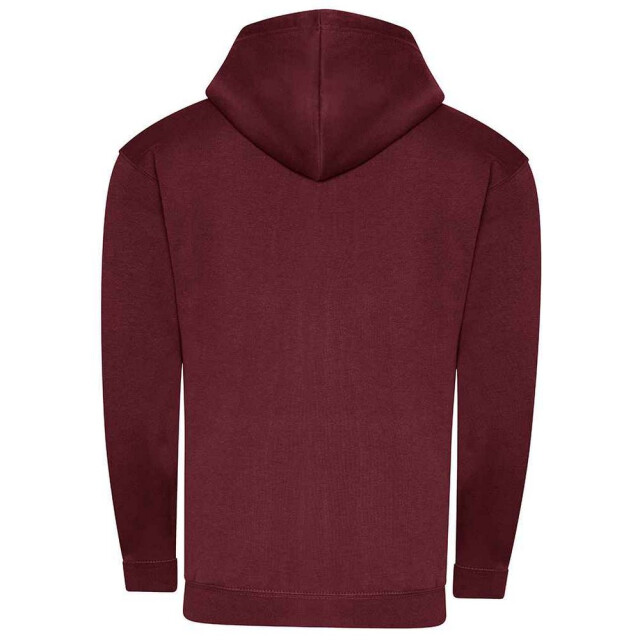 Awdis Unisex organic zip hoodie voor volwassenen UTLT1673_burgundy large