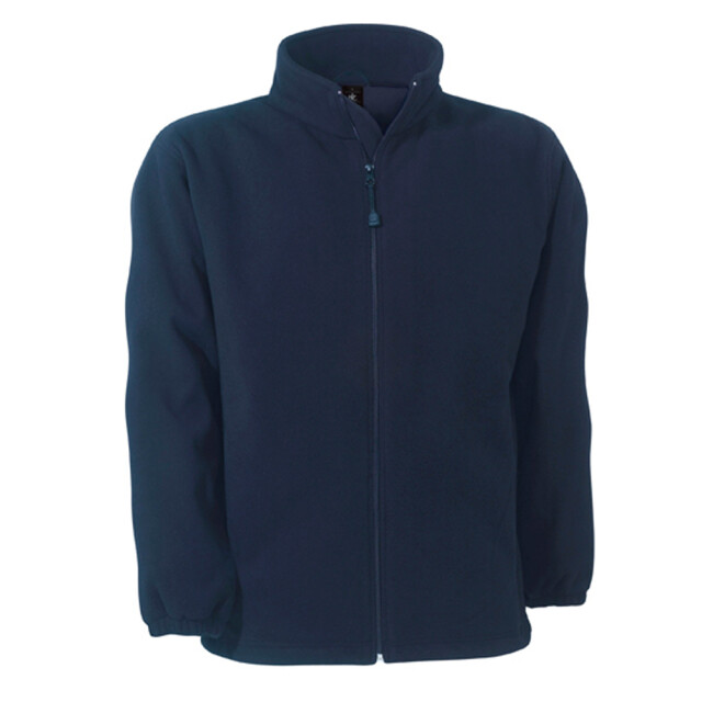 B and C Windprotek fleecejack voor volwassenen UTLT1642_navy large