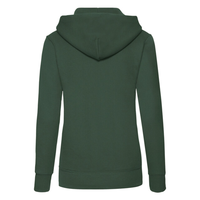 Fruit of the Loom Dames klassieke hoodie UTLT1648_bottlegreen large