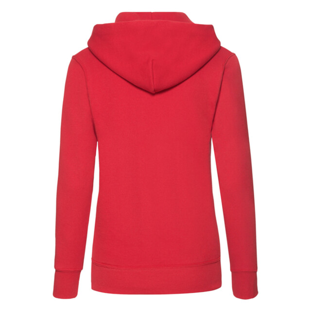 Fruit of the Loom Dames klassieke hoodie UTLT1648_red large