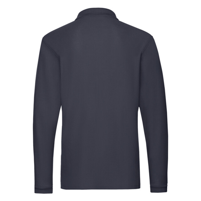 Fruit of the Loom Heren premium poloshirt met lange mouwen UTLT1617_deepnavy large