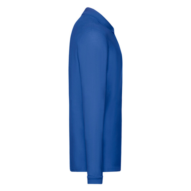 Fruit of the Loom Heren premium poloshirt met lange mouwen UTLT1617_royalblue large
