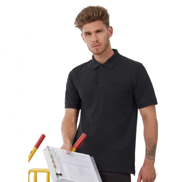 B and C Heren energy pro poloshirt UTLT1544_black large