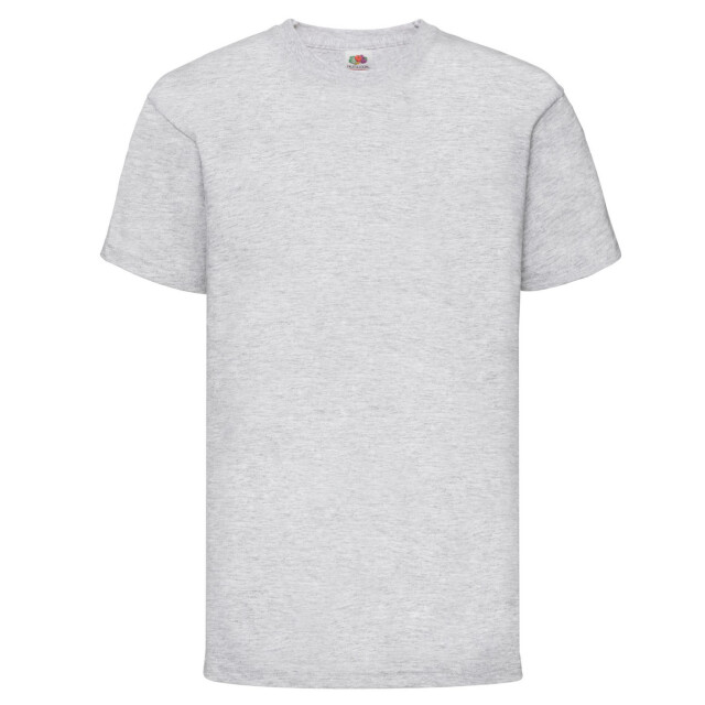 Fruit of the Loom Kinder/kids waardevol t-shirt UTLT1576_heathergrey large