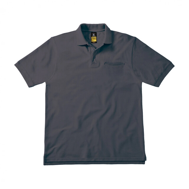 B and C Heren energy pro poloshirt UTLT1544_darkgrey large
