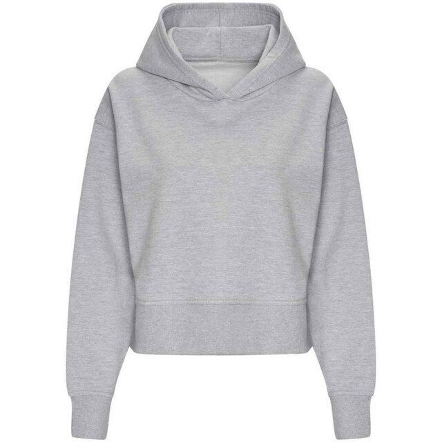 Awdis Dames just hoods relaxed fit hoodie UTLT1521_heathergrey large