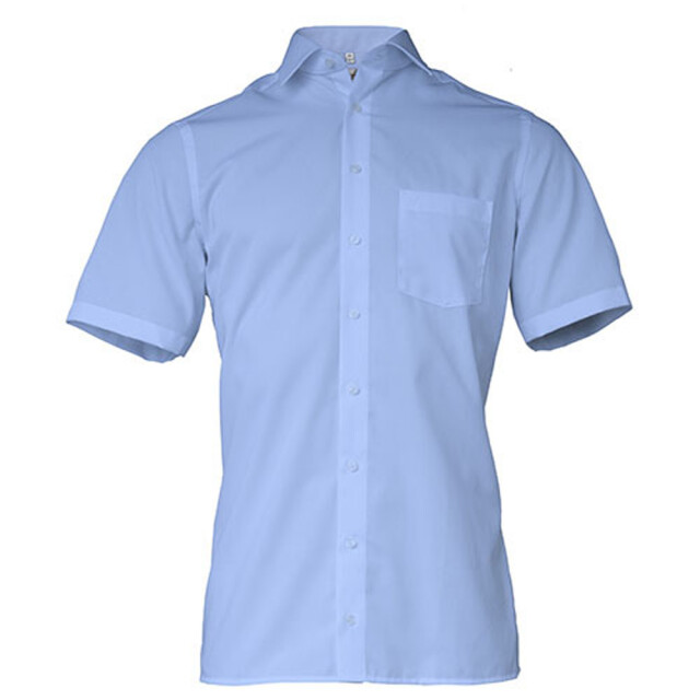 Marvelis Heren modern shirt met korte mouwen UTLT5757_blue large