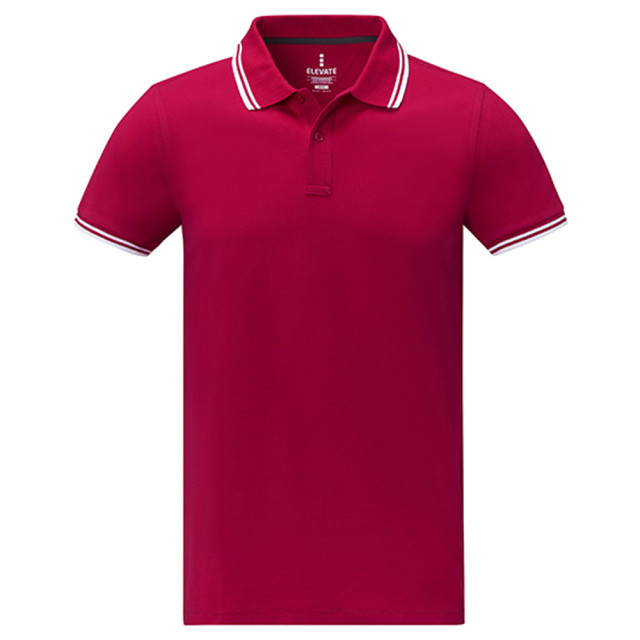 Elevate Life Heren amarago poloshirt UTLT5740_red large