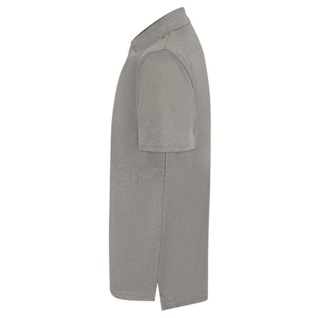 Henbury Heren coolplus vochtafvoerend poloshirt UTLT5781_heathergrey large
