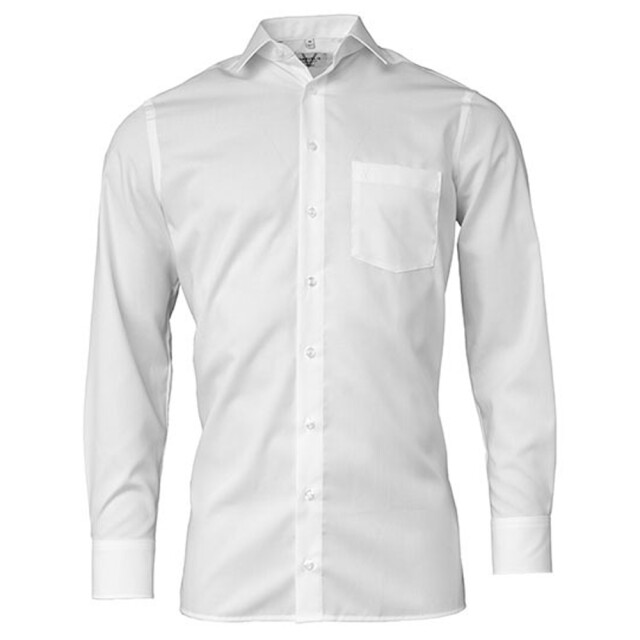 Marvelis Heren modern shirt met lange mouwen UTLT5763_white large