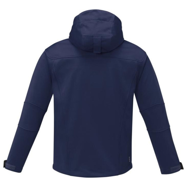 Elevate Life Heren match soft shell jas UTLT5789_navy large