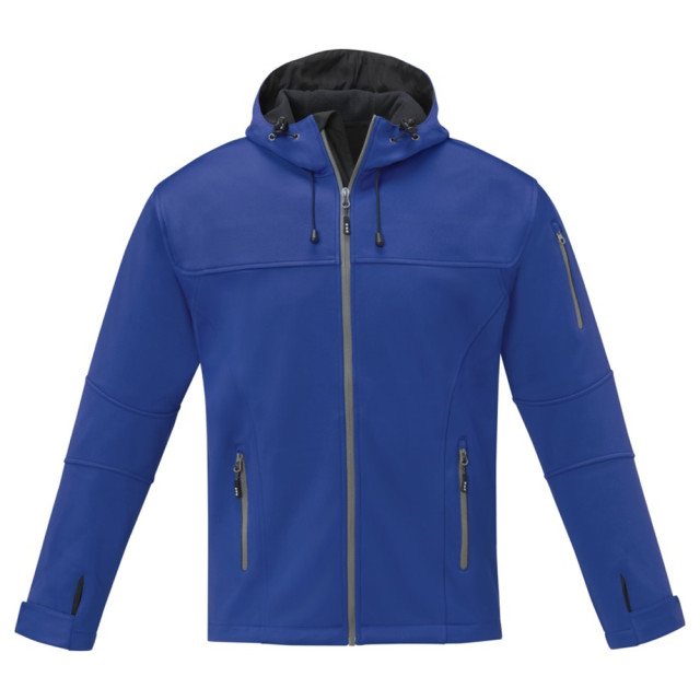 Elevate Life Heren match soft shell jas UTLT5789_blue large