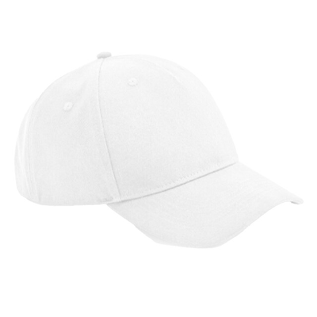 Beechfield Earthaware klassieke organic cotton 5 panel baseball cap UTLT961_white large