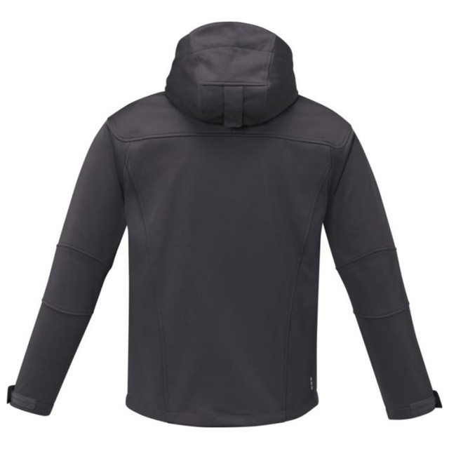 Elevate Life Heren match soft shell jas UTLT5789_stormgrey large