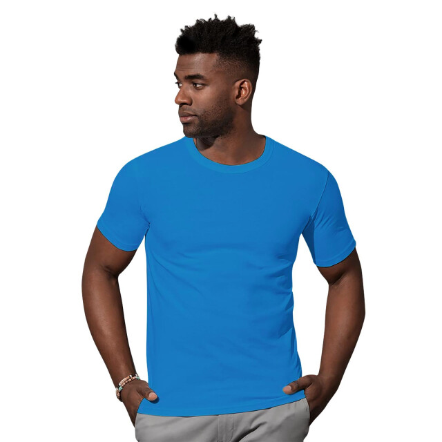 Stedman Stars Heren morgan crew neck tee UTLT842_kingblue large