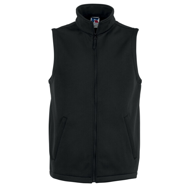 Russell Athletic Heren slim softshell gilet UTLT3361_black large