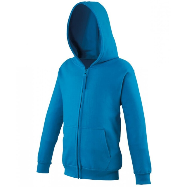 Awdis Kinder/kids hoodie met rits UTLT2844_sapphireblue large