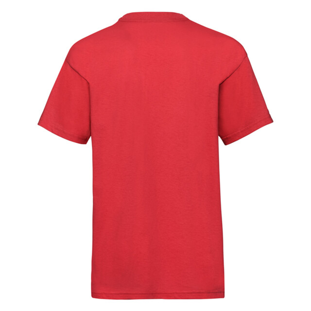 Fruit of the Loom Kinder/kids waardevol t-shirt UTLT2824_red large