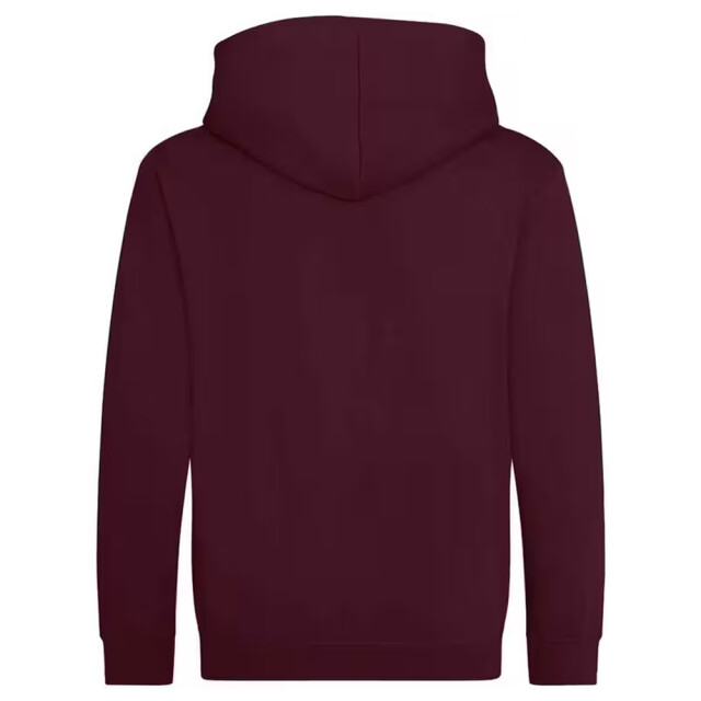 Awdis Kinder/kids hoodie met rits UTLT2844_burgundy large
