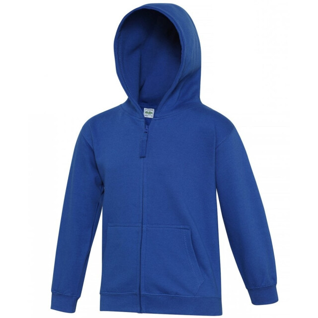 Awdis Kinder/kids hoodie met rits UTLT2844_royalblue large