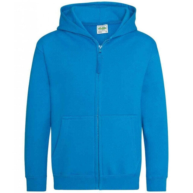Awdis Kinder/kids hoodie met rits UTLT2844_sapphireblue large