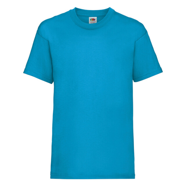Fruit of the Loom Kinder/kids waardevol t-shirt UTLT2824_azureblue large