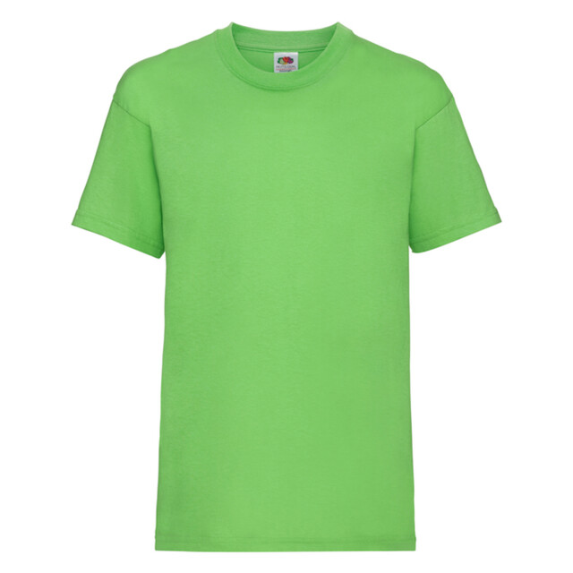 Fruit of the Loom Kinder/kids waardevol t-shirt UTLT2824_lime large