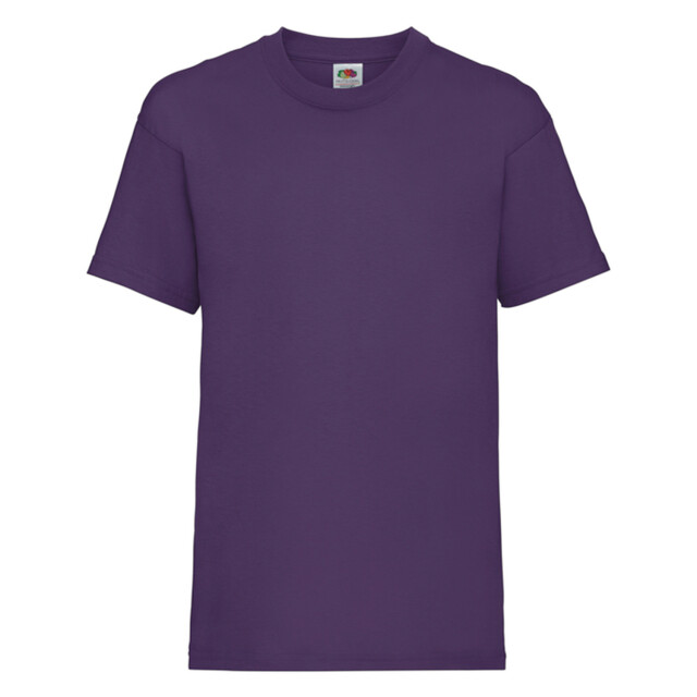 Fruit of the Loom Kinder/kids waardevol t-shirt UTLT2824_purple large