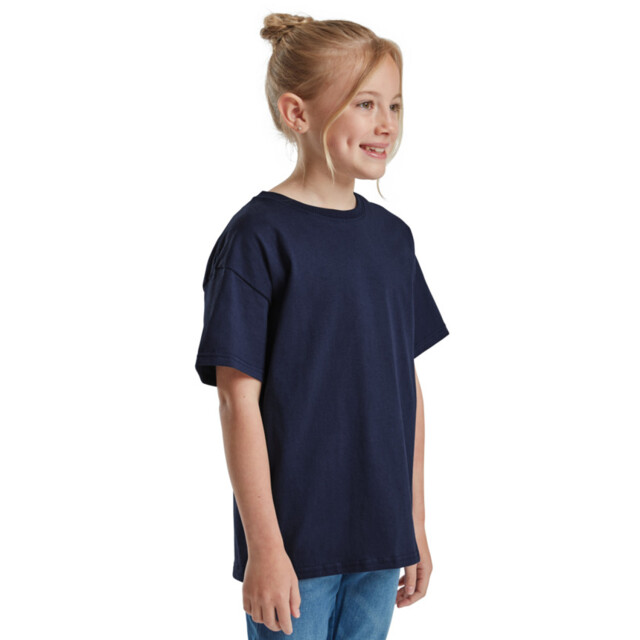 Fruit of the Loom Kinder/kids waardevol t-shirt UTLT2824_navy large