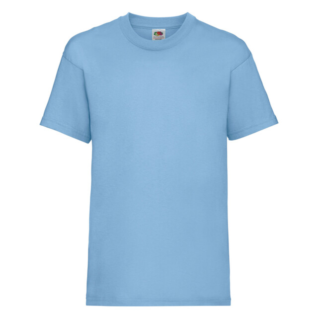Fruit of the Loom Kinder/kids waardevol t-shirt UTLT2824_skyblue large