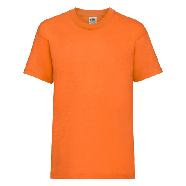 Fruit of the Loom Kinder/kids waardevol t-shirt UTLT2824_orange large