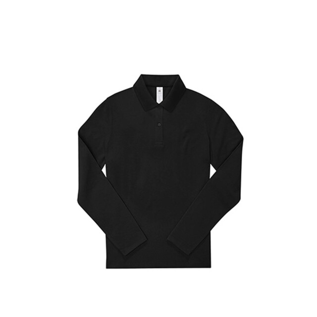B and C Dames my polo shirt met lange mouwen UTLT2695_black large