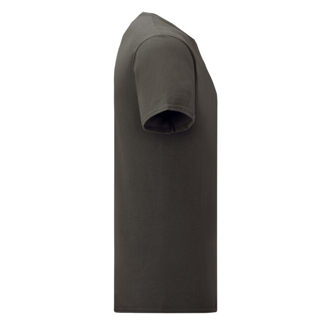 Fruit of the Loom Unisex volwassen iconisch t-shirt UTLT2613_lightgraphite large