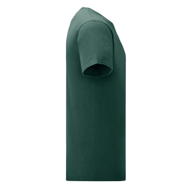 Fruit of the Loom Unisex volwassen iconisch t-shirt UTLT2613_forestgreen large