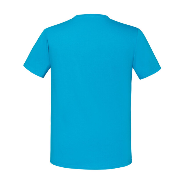 Fruit of the Loom Unisex volwassen iconisch t-shirt UTLT2613_azureblue large