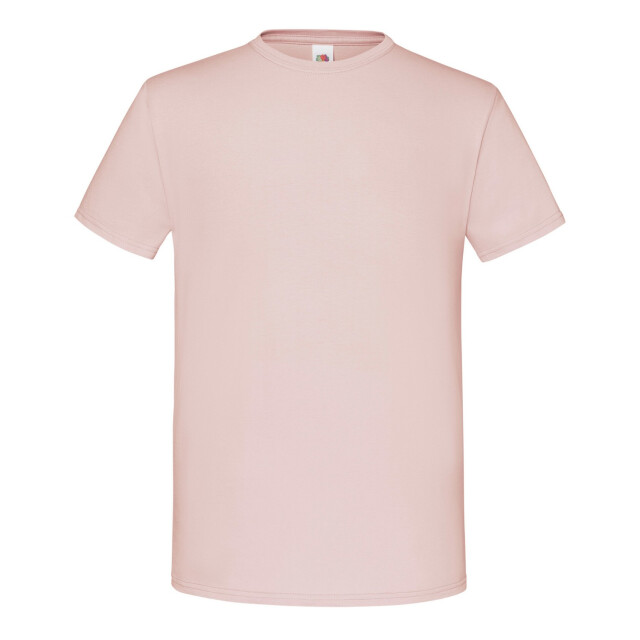 Fruit of the Loom Unisex volwassen iconisch t-shirt UTLT2613_powderrose large