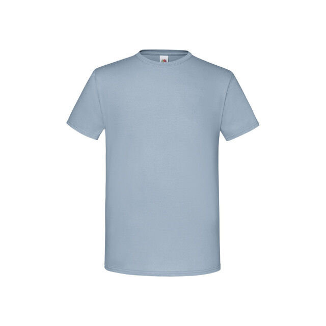 Fruit of the Loom Unisex volwassen iconisch t-shirt UTLT2613_mineralblue large