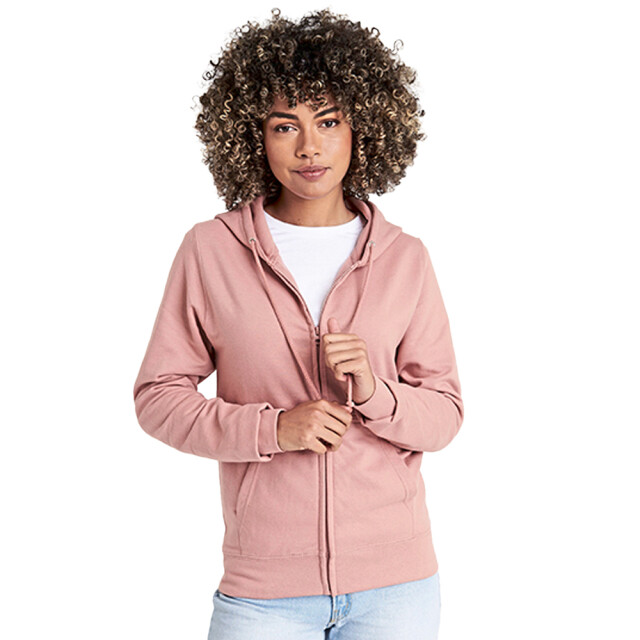 Awdis Dames college hoodie UTLT2525_dustypink large