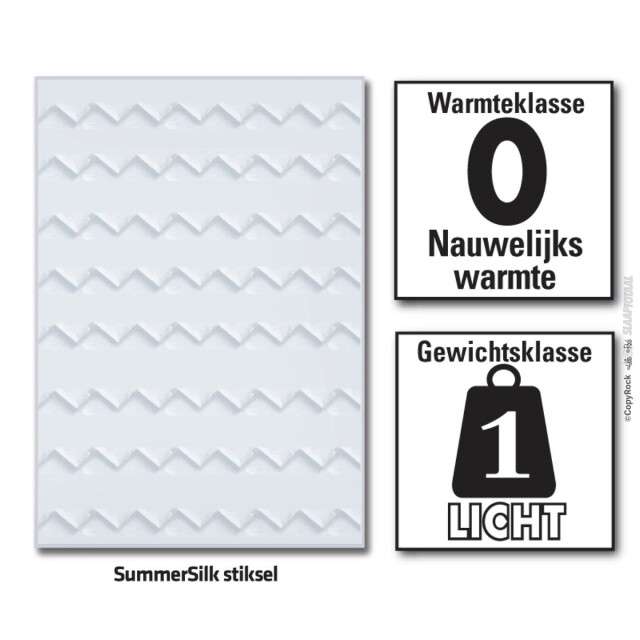 Harris & Darwin H&d summer silk zijden zomerdekbed 100% natuur wilde zijde vulling tijkstof 3059770 large