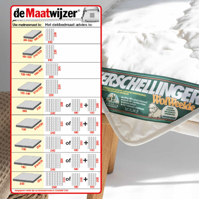 Terschellinger Wolweelde Terschellinger zomer dekbed | zuiver scheer wollen zomer dekbed | luchtig, licht 3059733 large