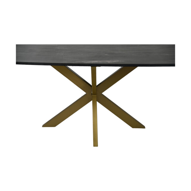 HSM Collection -rechthoekige eettafel marmer-180x90x77--marmer/metaal 2923869 large
