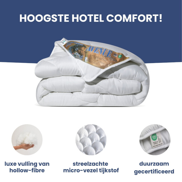 Avenue all year dekbed enkel 240x220 cm anti allergie dekbed wolkenzacht 3060103 large