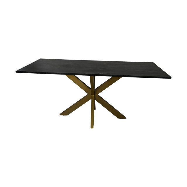 HSM Collection -rechthoekige eettafel marmer-180x90x77--marmer/metaal 2923869 large