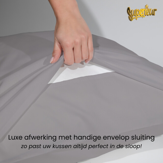 Superieur Kussenslopen katoen 60x70 (set van 2) - antibacteriëel 3060001 large