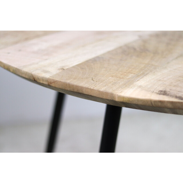 HSM Collection -rond tafelblad bern-ø140x3,5--mango 2922692 large