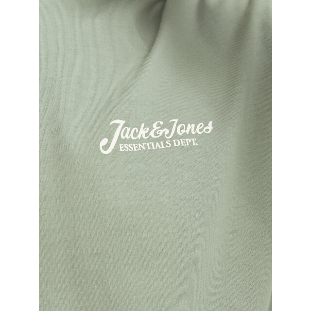 Jack & Jones Heren t-shirt jjbeau ronde hals 12268434-Groen large